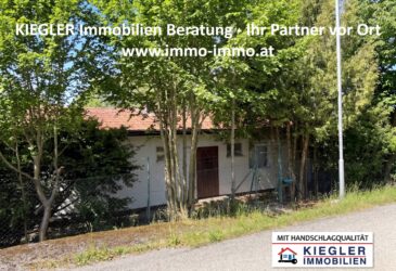 Eingang Nagelbergstraße 1165m2 Baugrund und Einfamilienhaus